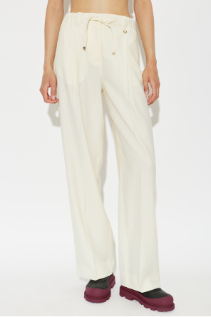 Moncler Wool pleated trousers