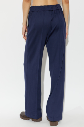 Moncler Trousers with stitched seams on the legs