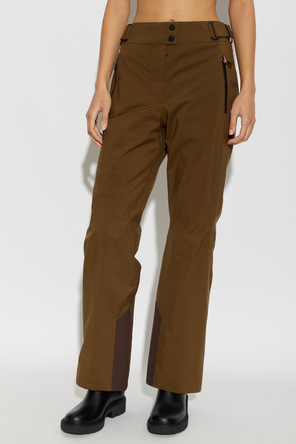 Moncler Grenoble MONCLER GRENOBLE HIGH PERFORMANCE Women's Ski Pants Khaki