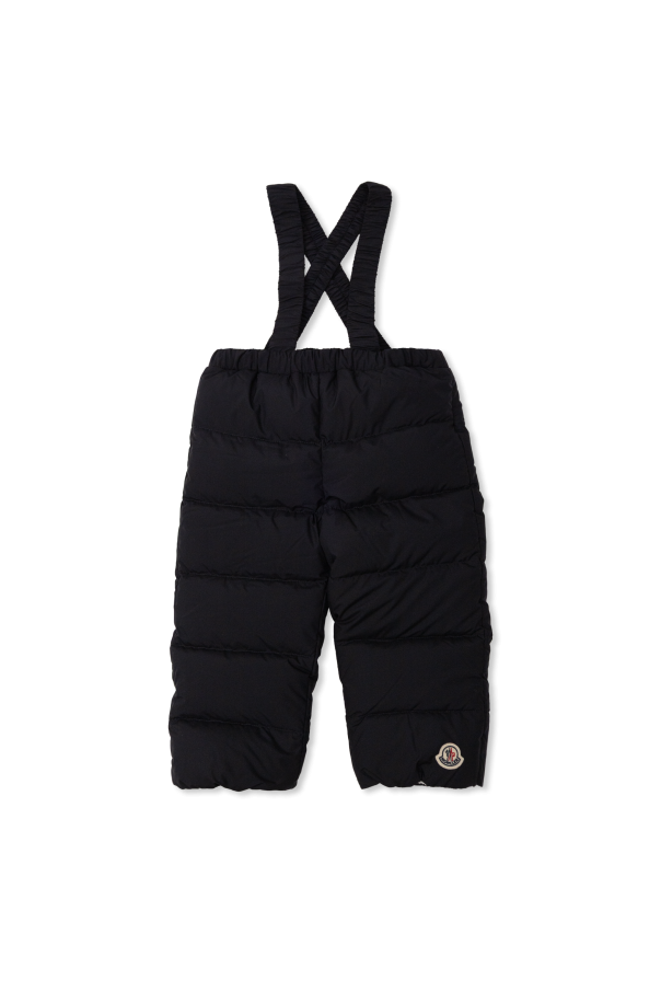 Quilted trousers with suspenders od Moncler Enfant