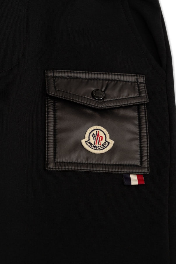 Moncler Enfant Sweatpants with logo patch