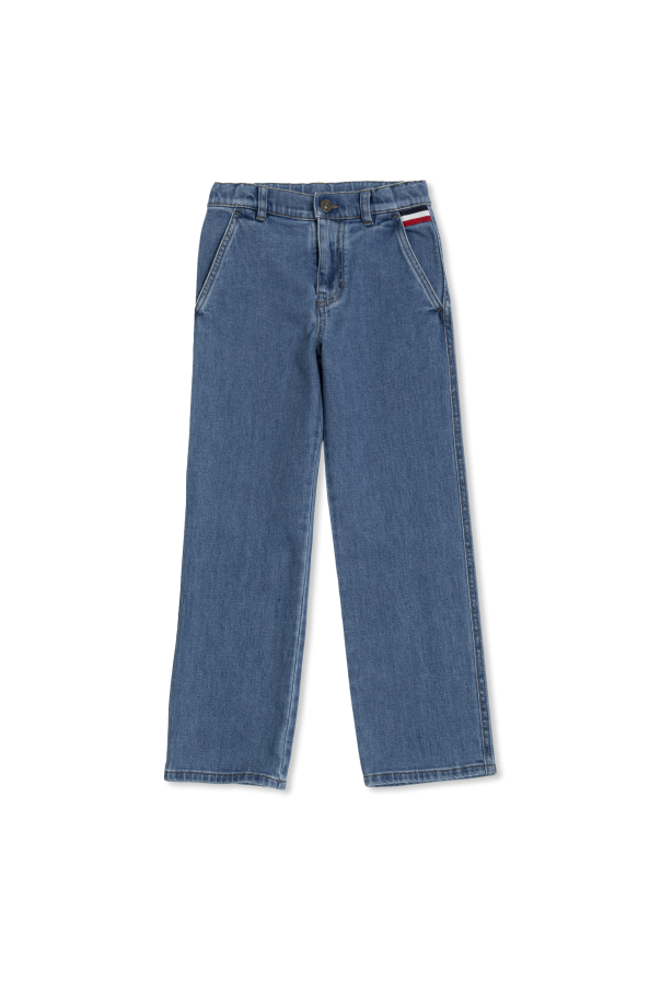 Jeans with logo od Moncler Enfant
