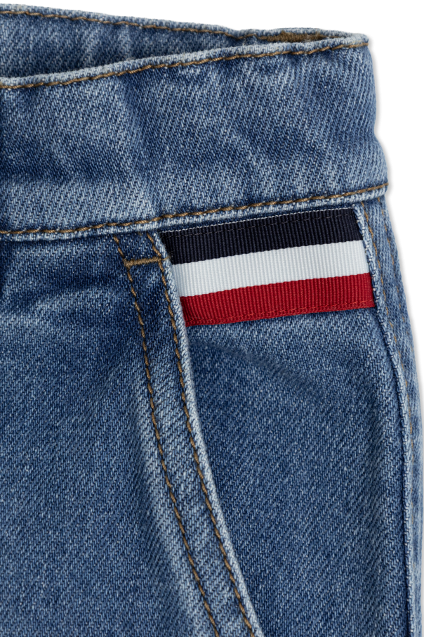 Moncler Enfant Jeans with logo