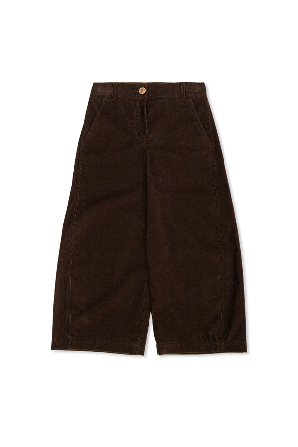 Corduroy wide-leg trousers od Moncler Enfant