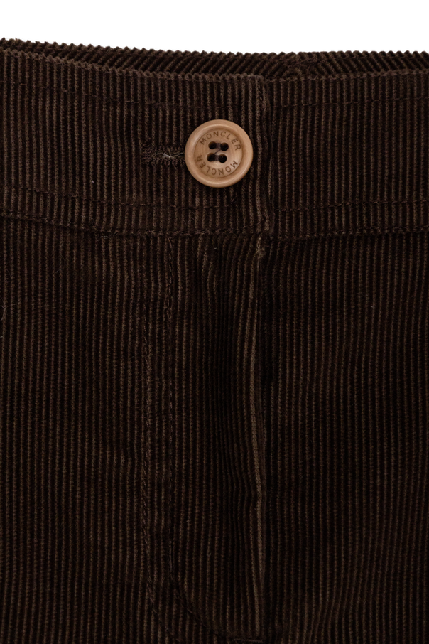 Moncler Enfant Corduroy wide-leg pants