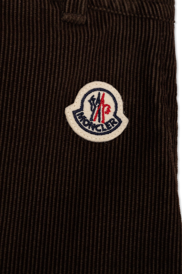 Moncler Enfant Corduroy wide-leg pants