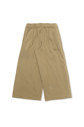 Wide-leg sweatpants