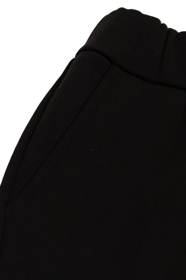 Moncler Enfant Pantalones de chándal con logo bordado