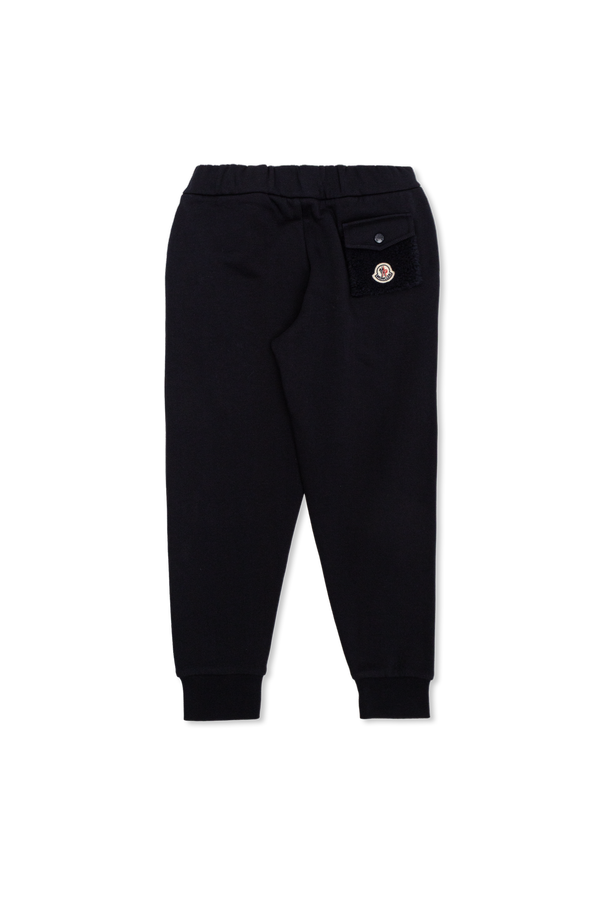 Moncler Enfant Sweatpants with logo patch