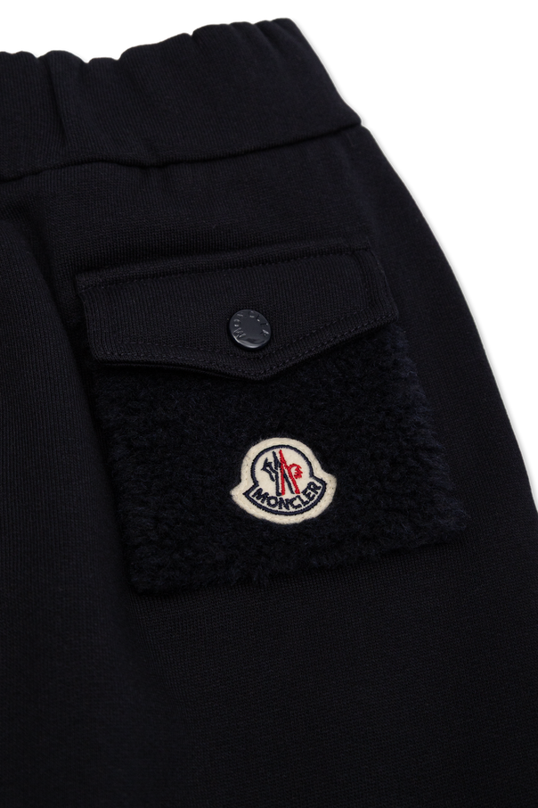Moncler Enfant Sweatpants with logo patch