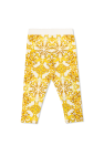 Dolce & Gabbana Kids Leggings with `barocco` print