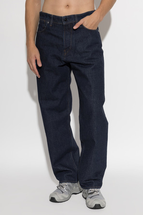 Stone Island Jeans with logo patch