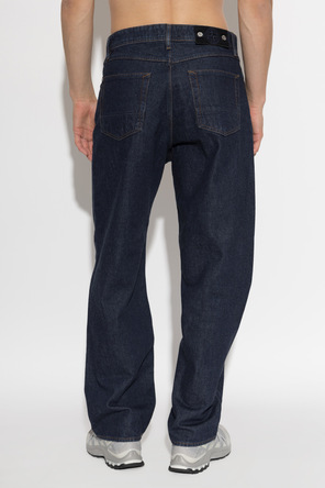 Stone Island Jeans with logo patch