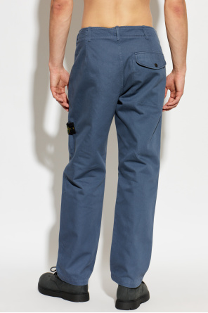 Stone Island Vaqueros con parche de logo
