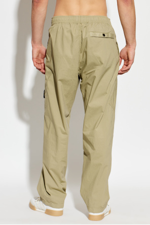 Stone Island Pantalones con parche de logo
