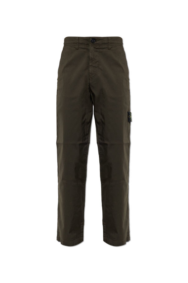 Trousers with logo od Stone Island