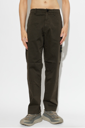 Stone Island Trousers with logo