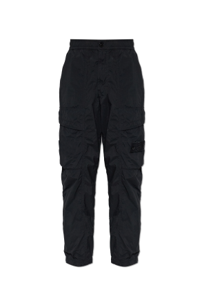 Pants with logo