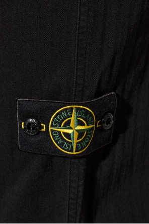 Stone Island Jeans with logo patch