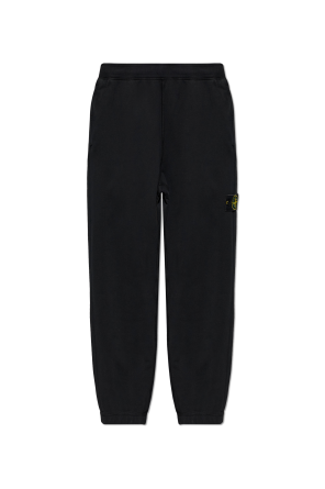 Pantalones deportivos con parche de logo