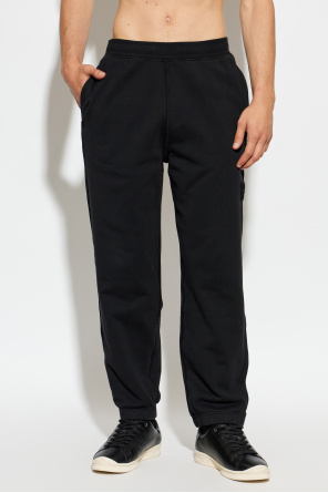 Stone Island Sweatpants with logo patch
