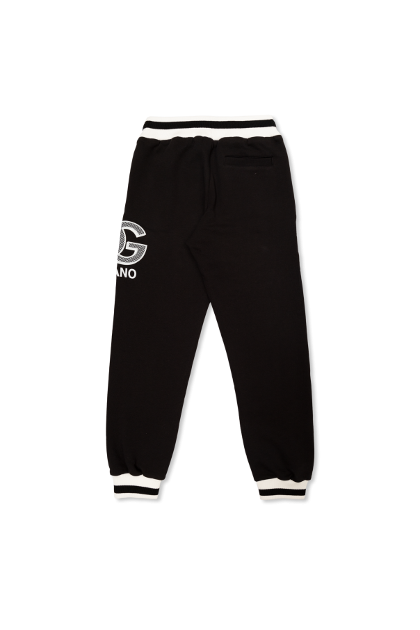 Dolce & Gabbana Kids Spodnie dresowe z logo
