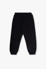Dolce & Gabbana Kids BLACK Sweatpants with logo