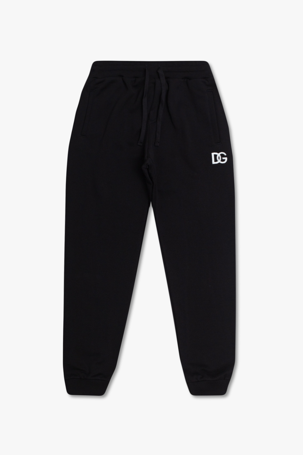 Dolce & Gabbana 740104 Long Dress Sweatpants with logo embroidery