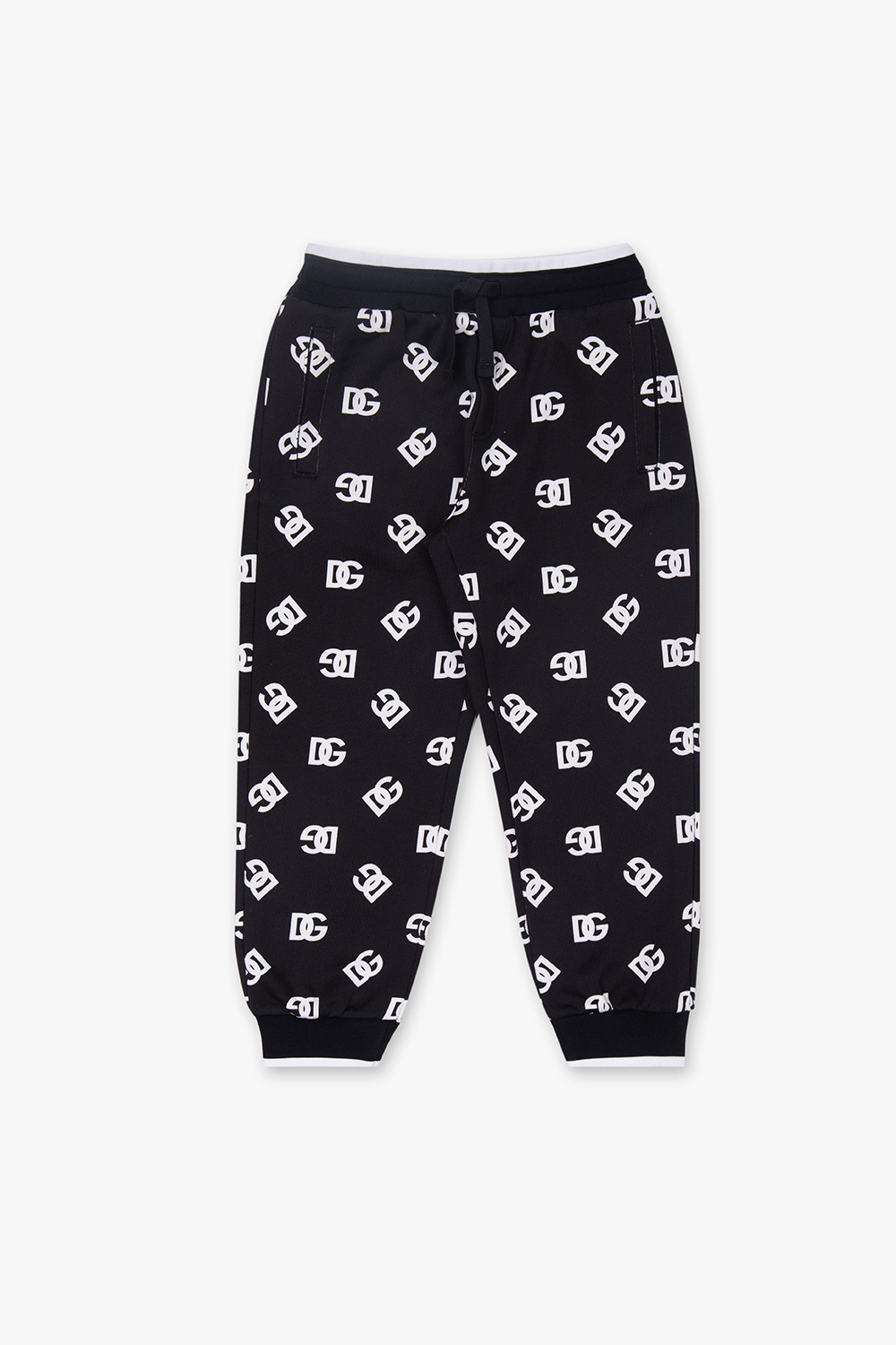 dolce Silk & Gabbana Kids Monogrammed sweatpants