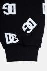 Dolce & Gabbana Kids BLACK Sweatpants with logo print