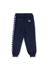 Dolce & Gabbana Kids NAVY BLUE Sweatpants with logo