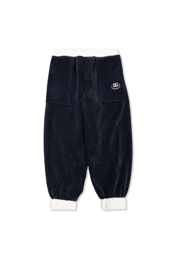 Dolce & Gabbana Kids Corduroy trousers