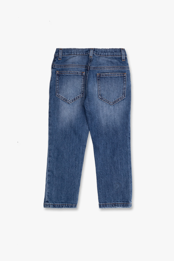 Dolce & Gabbana Kids Jeans with crystals