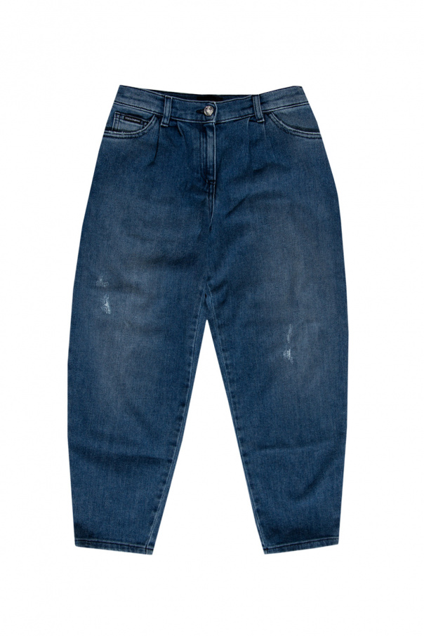 Dolce & gabbana Herrenkleidung Badehosen Ripped jeans