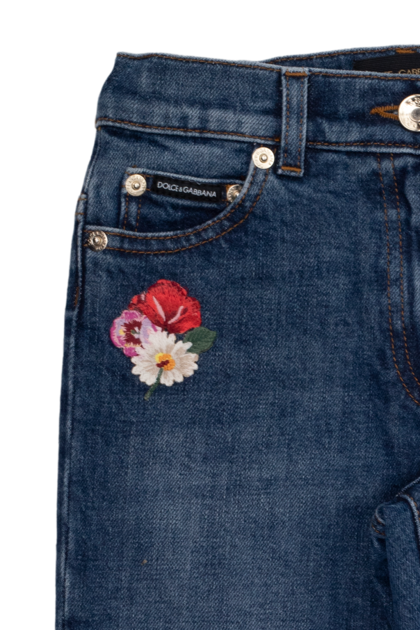 Dolce & Gabbana Marilyn T-shirt Kids Flared jeans