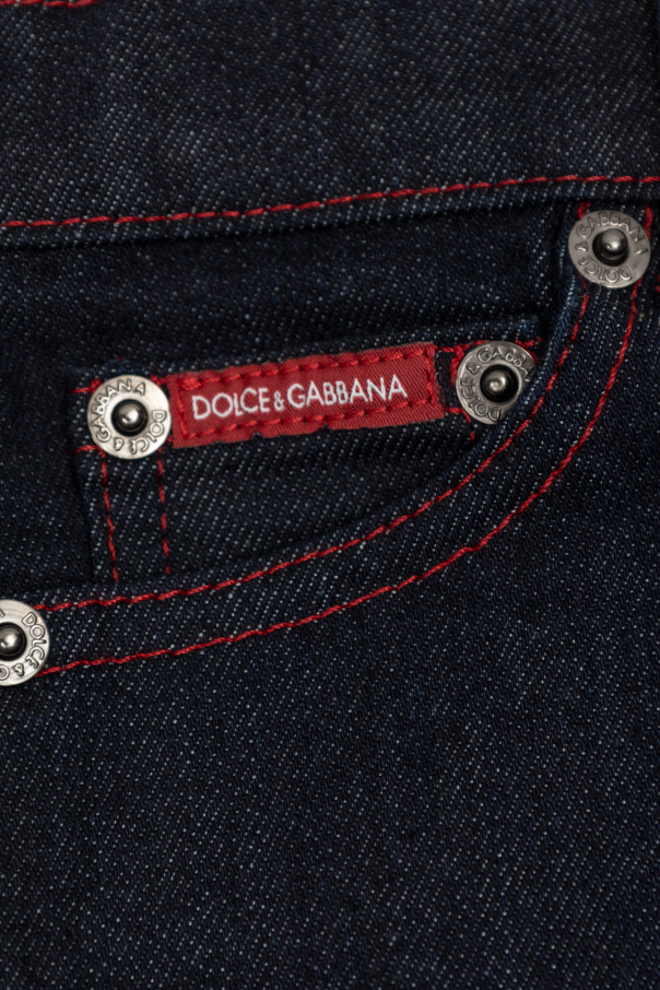 Dolce & Gabbana Kids Jeans with floral motif