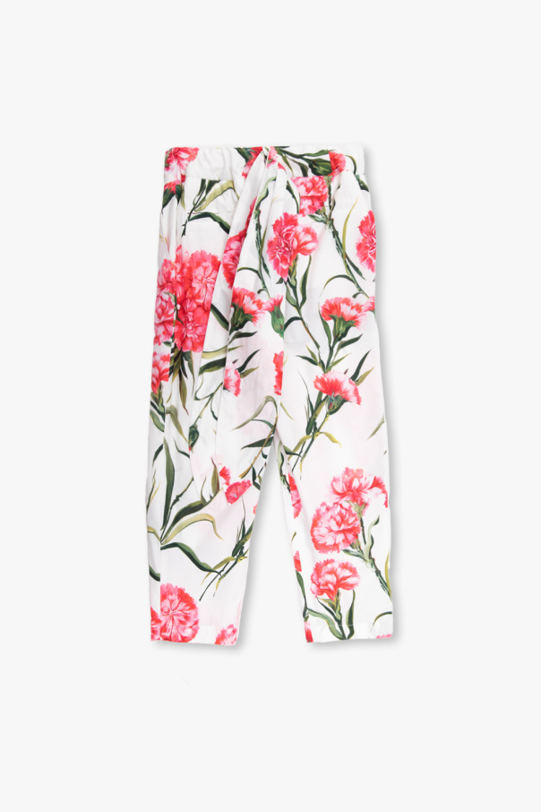 Dolce & Gabbana Kids Floral trousers