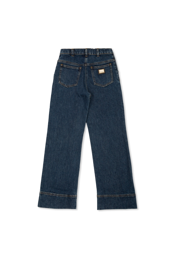 Dolce & Gabbana Kids Jeans with logo