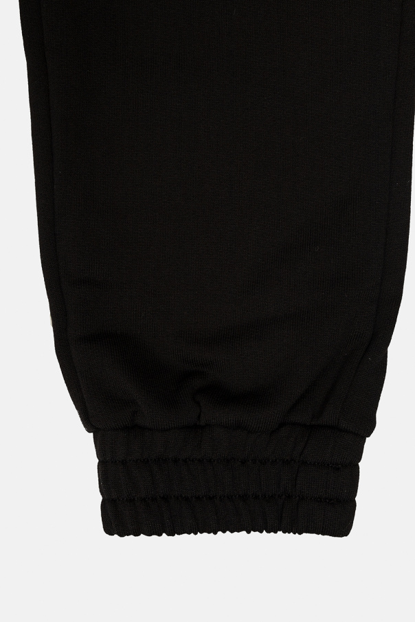 Dolce & Gabbana MĘŻCZYŹNI ZE STRECHEM PROSTE Sweatpants with logo