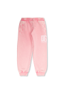 Dolce & Gabbana Kids PINK Sweatpants with logo