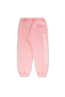 Dolce & Gabbana Kids PINK Sweatpants with logo