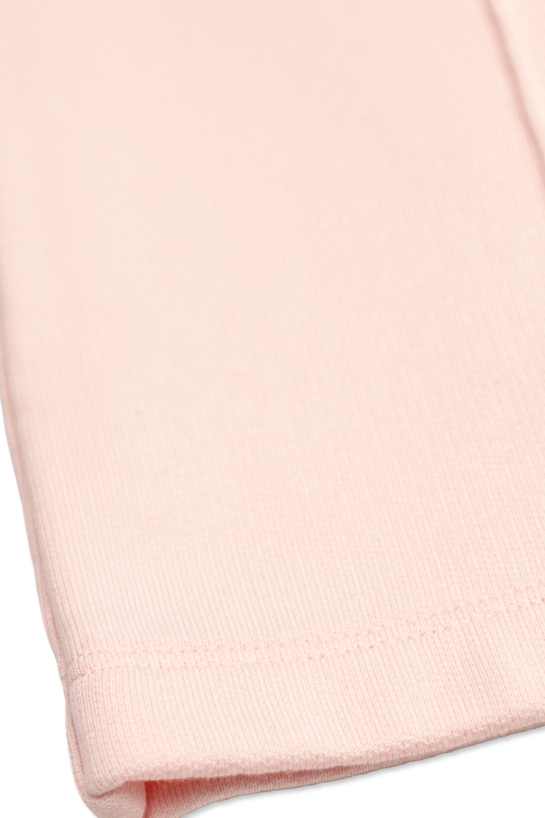 Dolce & Gabbana Kids Cotton pants with embroidered logo