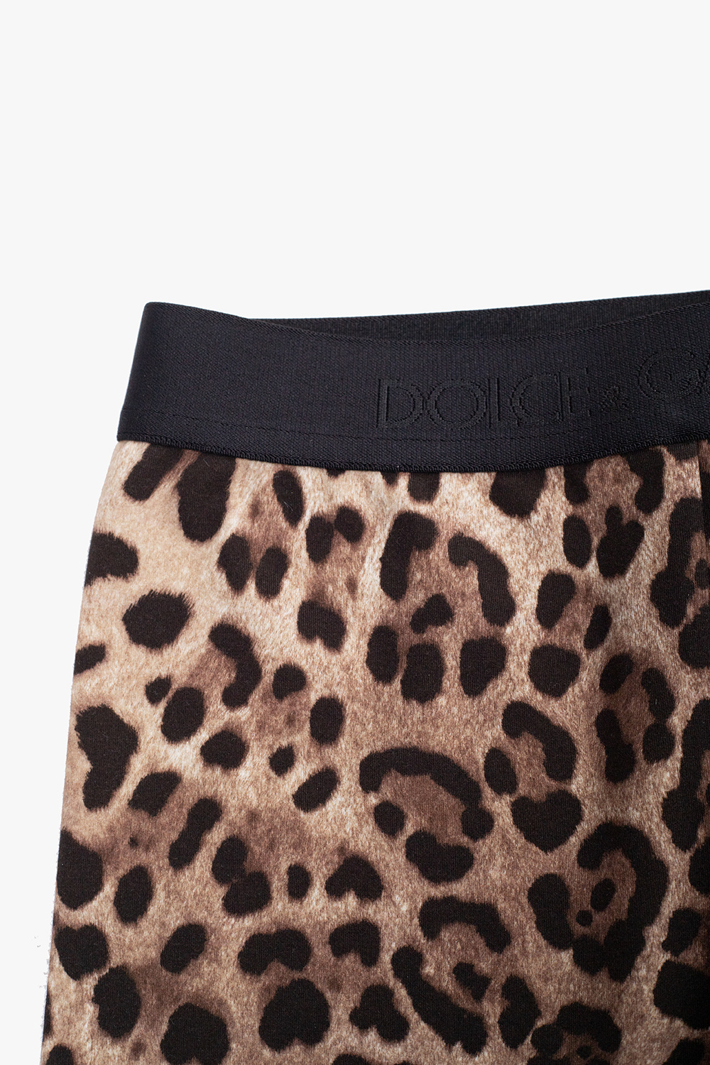 Dolce & Gabbana Kids Leggings with animal print