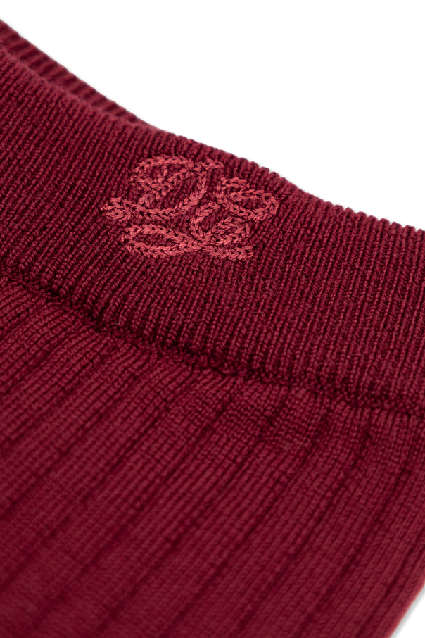 Dolce & Gabbana Kids Wełniane spodnie