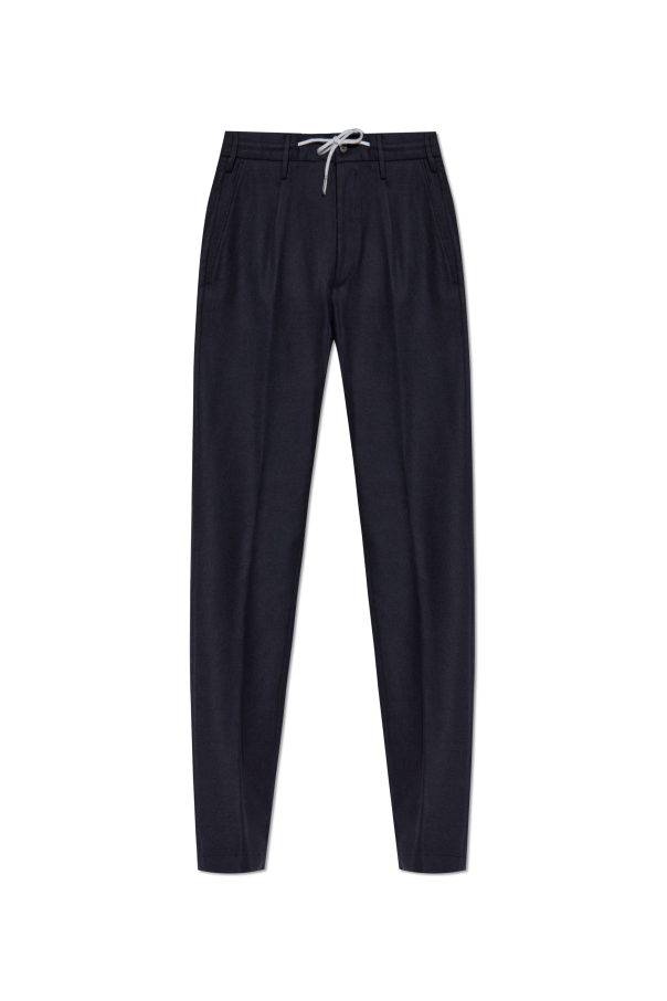 Wool pleated trousers od Eleventy