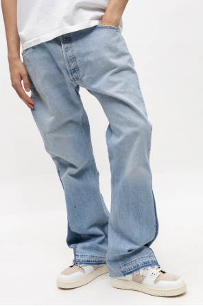 GALLERY DEPT. Jeans FREDDY BLACK 7 8 skinny rotture sulle giocchia