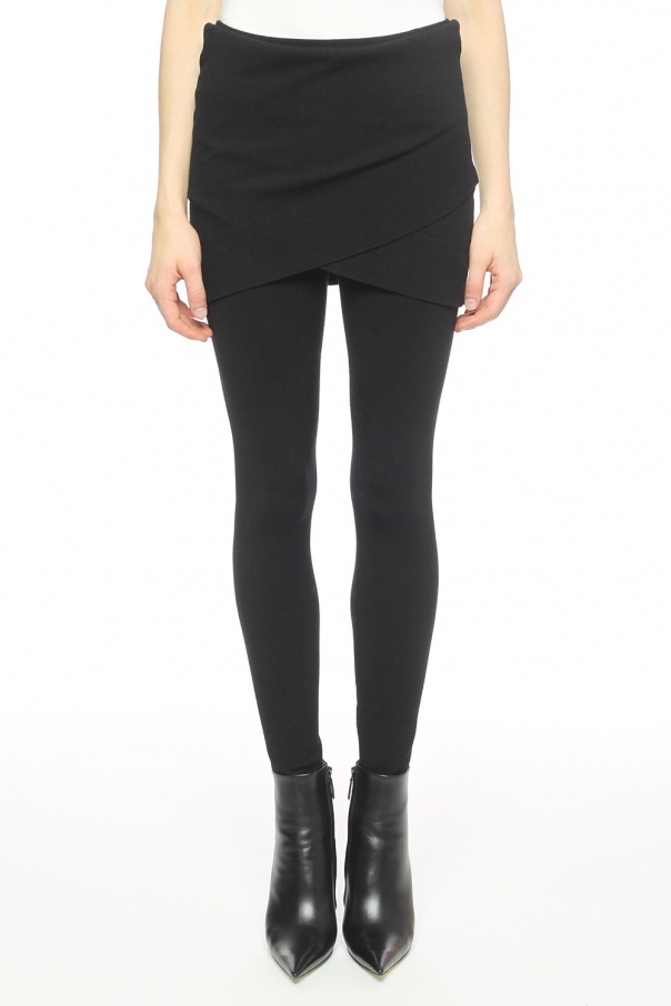 Laurel' asymmetrical skirt leggings 