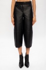 AllSaints 'Leah' leather high-waist trousers