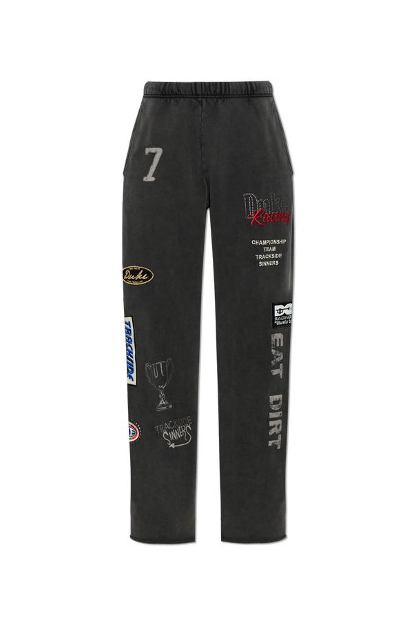 Track Pants with Patches od DUKE & DEXTER