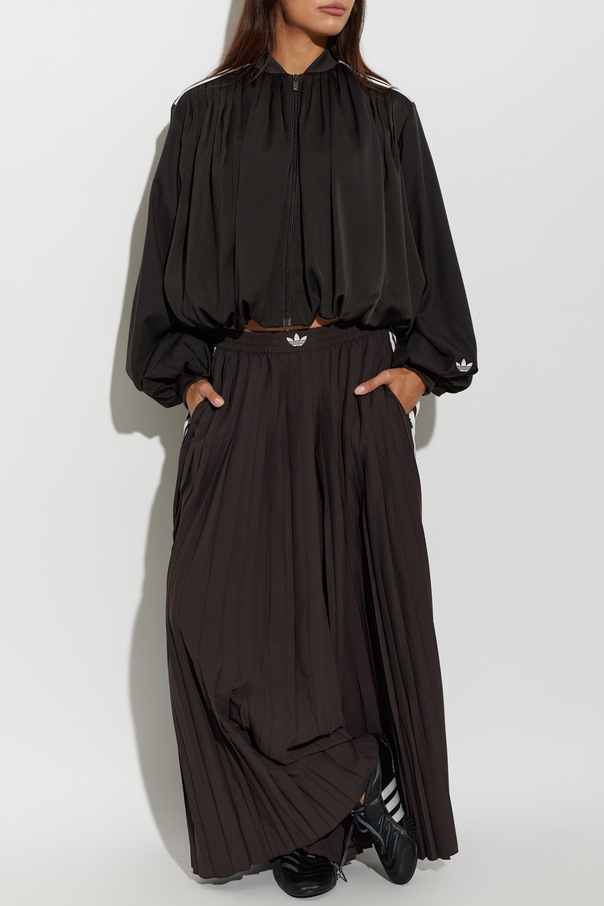ADIDAS Originals Pleated wide-leg trousers